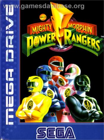Cover Mighty Morphin Power Rangers for Genesis - Mega Drive